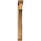 Ekena Millwork Imperial Traditional Smooth Bracket w/ Offset Brace, Western Red Cedar, 5 1/2"W x 36"D x 48"H BKT0604X36X48IMP01SWR - alternate 2